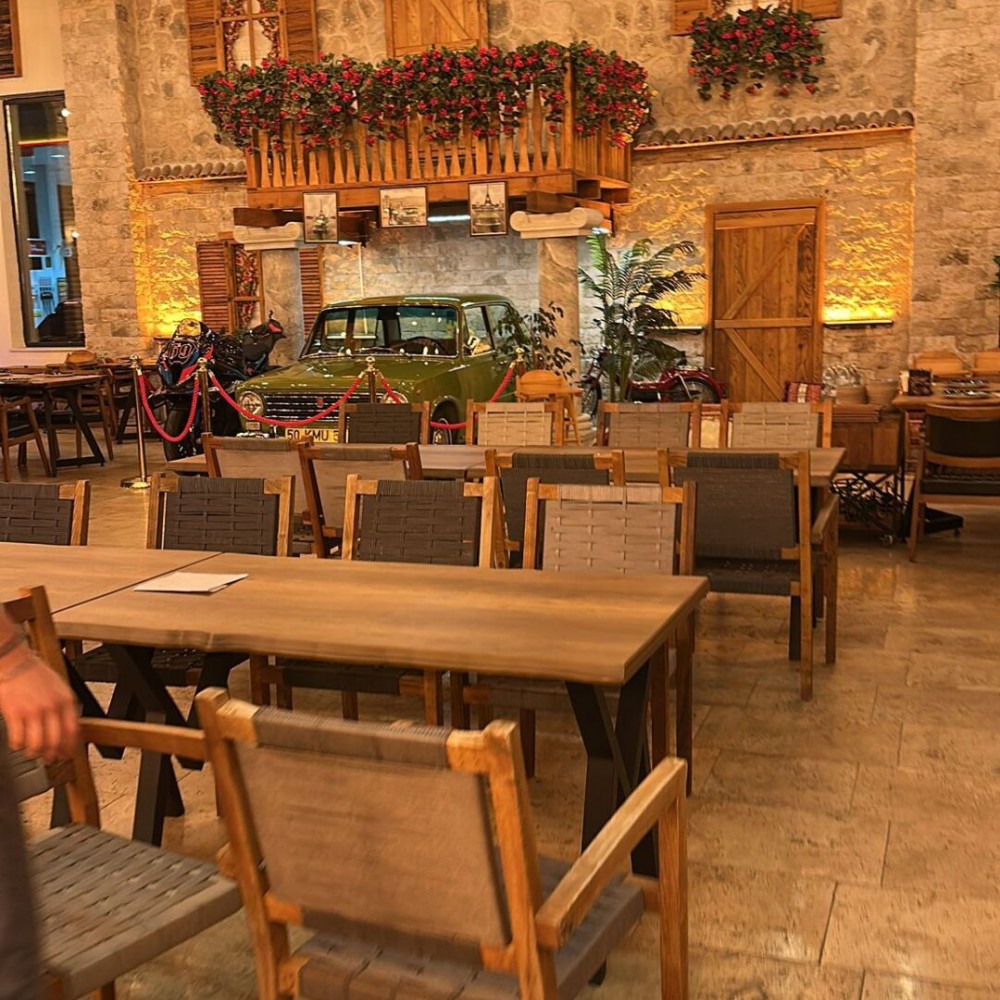 Selvino Akdeniz Stil Ahşap Masa Takımı