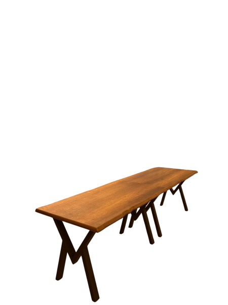 Valtor Loft Stil Uzun Ahşap Masa